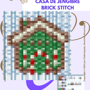 Casa de Jengibre Brick Stitch