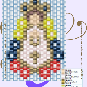 VIRGEN DEL VALLE TRICOLOR